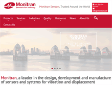 Tablet Screenshot of monitran.com